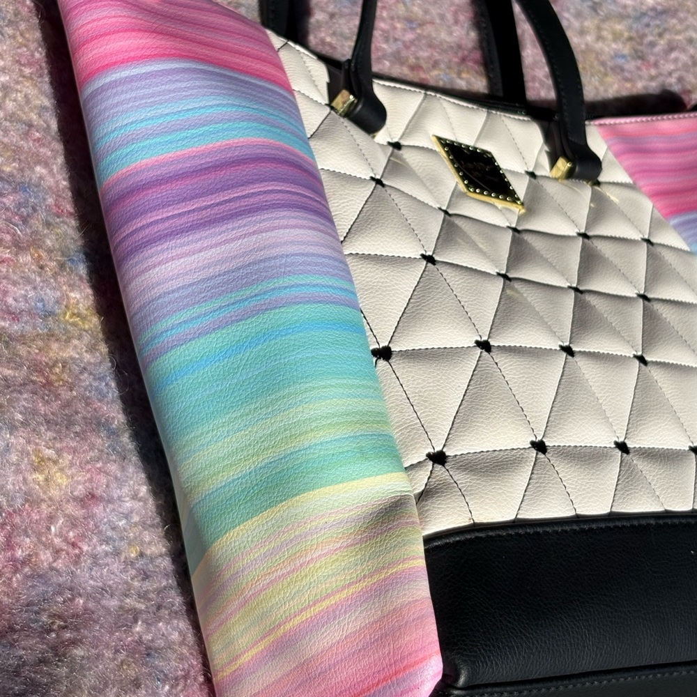 Luv Betsy by Betsy Johnson tote - Picture 12 of 14